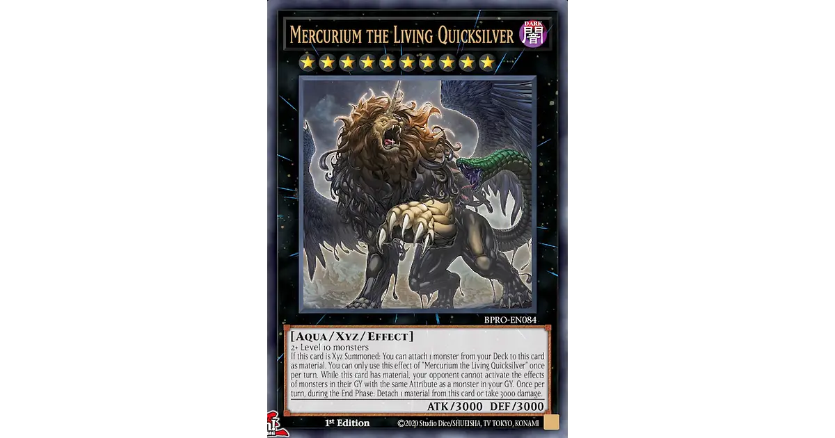 Mercurium the Living Quicksilver - BPRO-EN084 - Starlight
