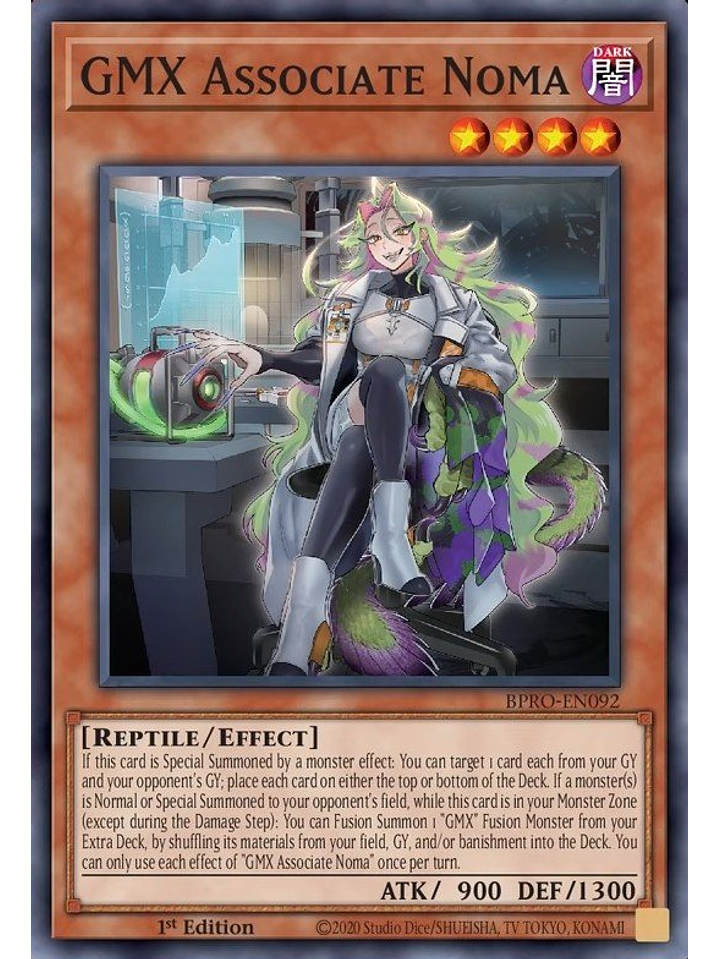 GMX Associate Noma - BPRO-EN092 - Common 1st Edition 1