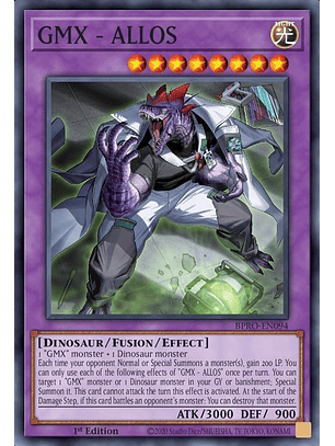 GMX - ALLOS - BPRO-EN094 - Common 1st Edition