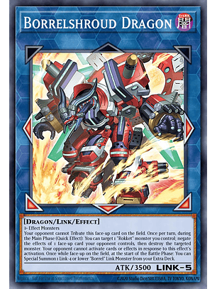 Borrelshroud Dragon - BPRO-EN047 - Starlight Rare 1st Edition