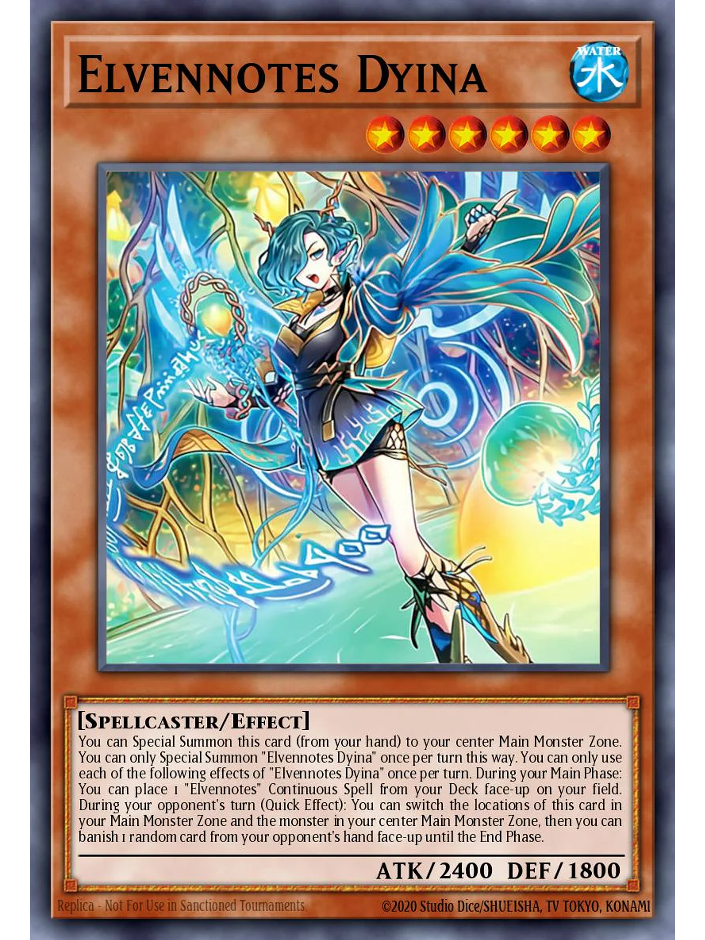 Elfnote Tinia - BPRO-EN011 - Ultra Rare 1st Edition 1