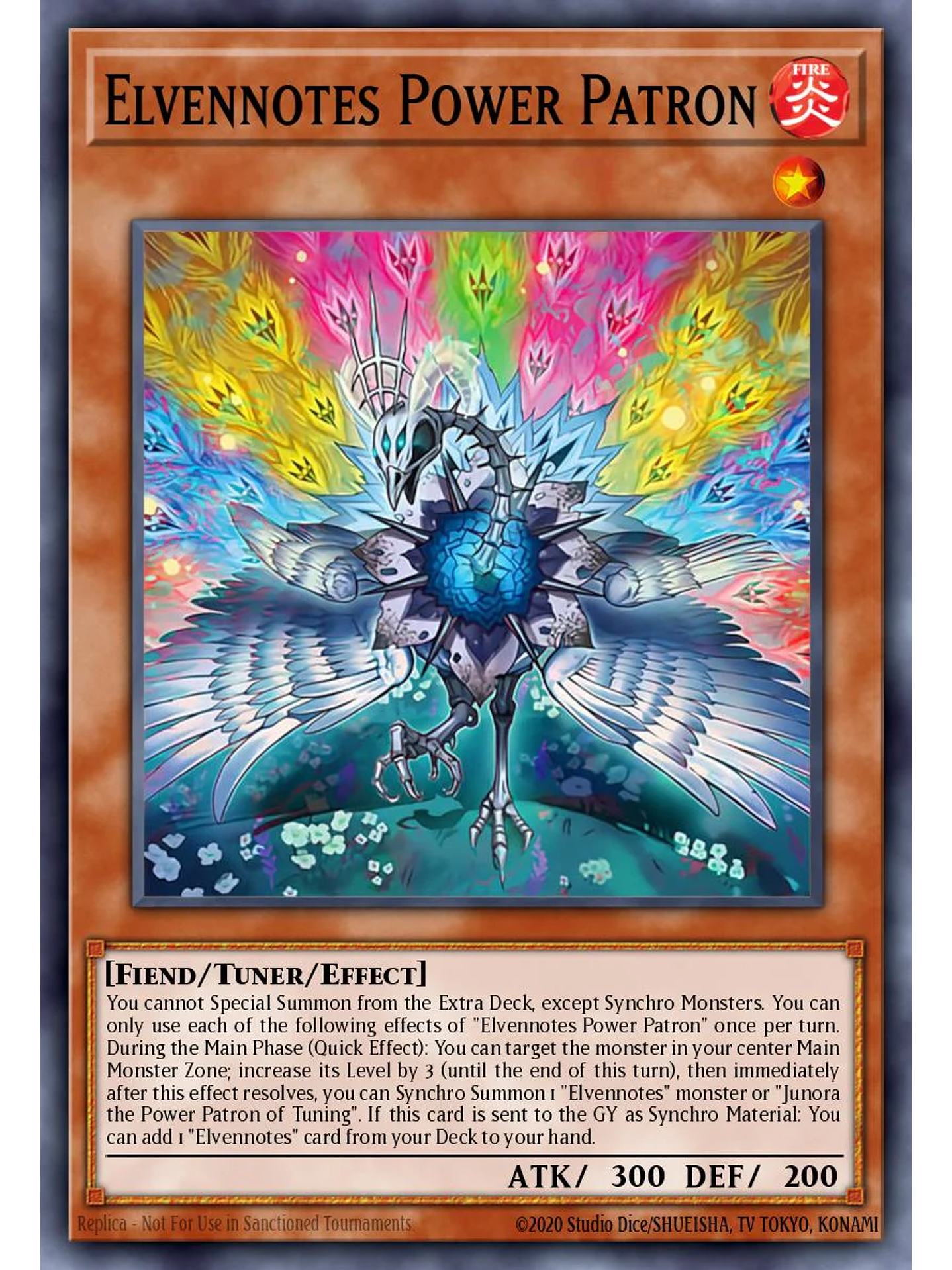 Elfnote Power Patron - BPRO-EN013 - Super Rare 1st Edition 1