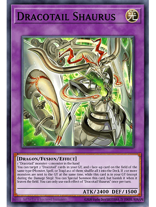Dracotail Shaulas - BPRO-EN037 - Starlight Rare 1st Edition