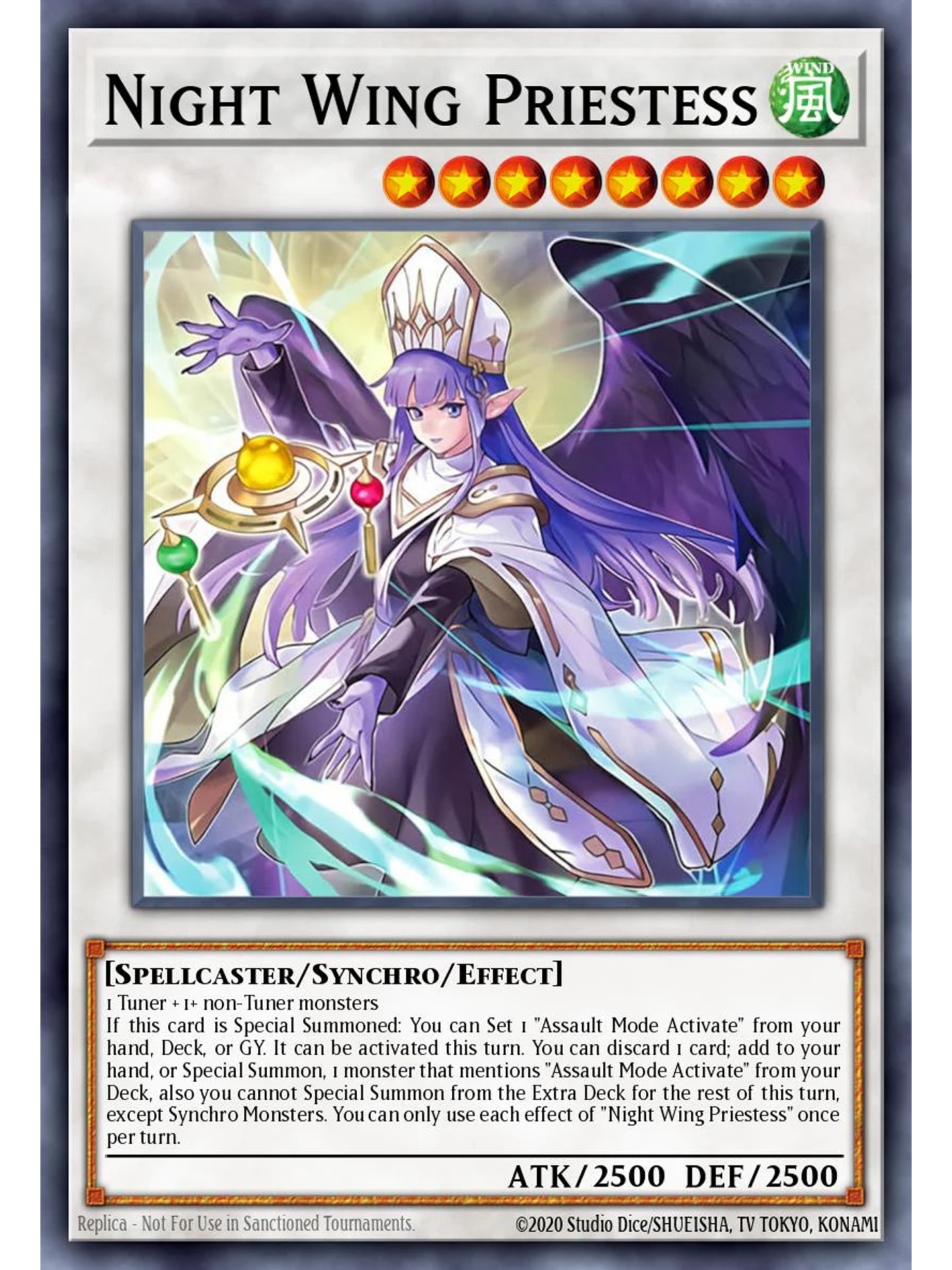 Nightwinged Cleric - BPRO-EN038 - Super Rare 1st Edition 1