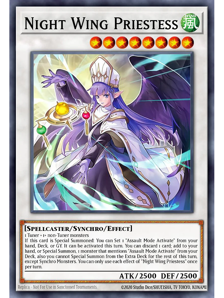 Nightwinged Cleric - BPRO-EN038 - Super Rare 1st Edition 1