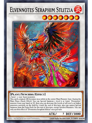 Elfnote Seraphim Strelitzia - BPRO-EN040 - Starlight Rare 1st Edition