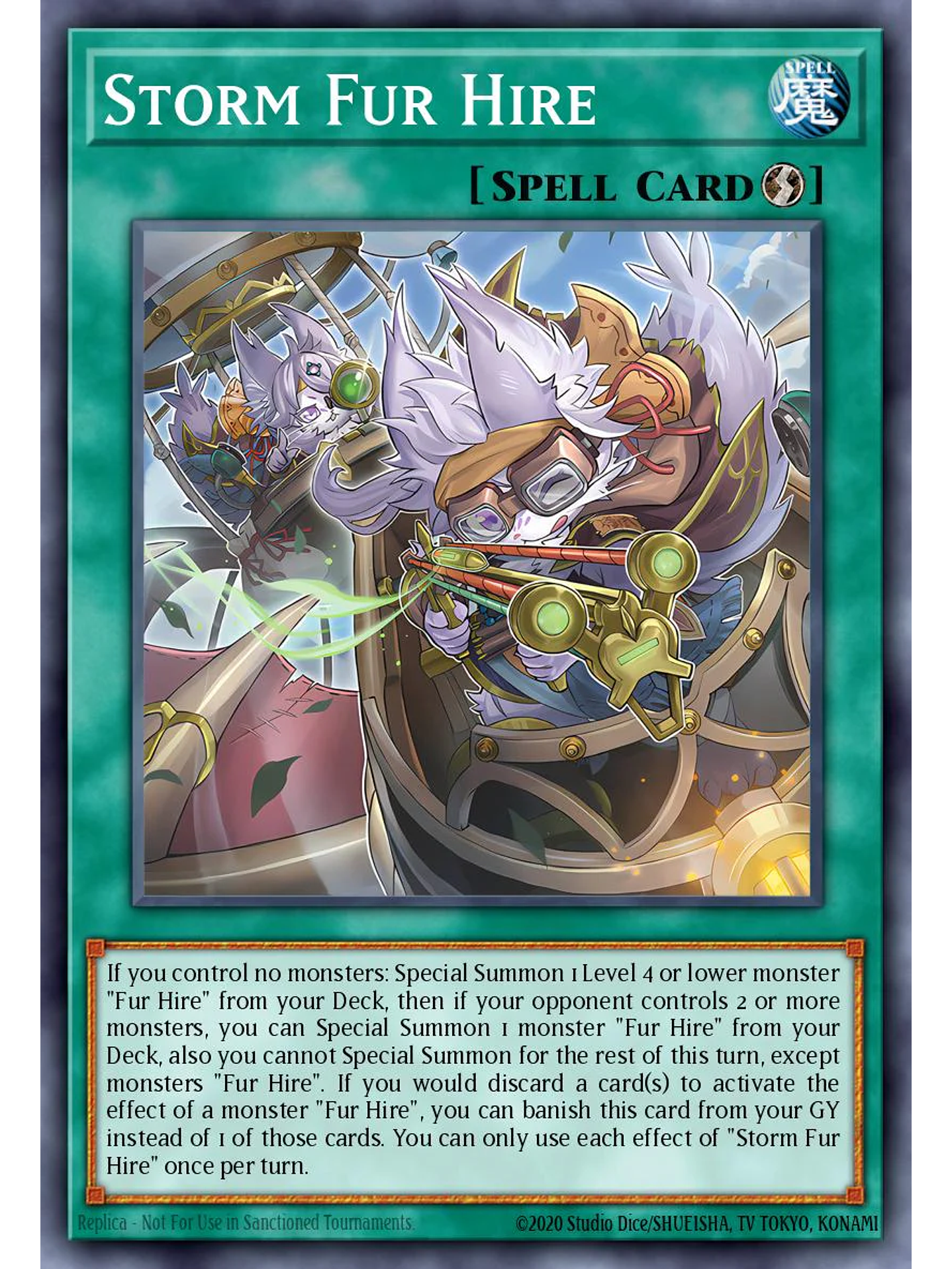 Whirlwind Fur Hire - BPRO-EN062 - Common 1st Edition 1