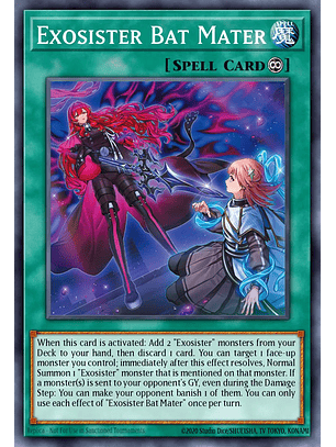 Exosister Betrayal - BPRO-EN066 - Super Rare 1st Edition