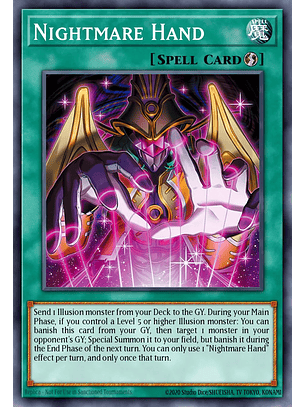 Nightmare Hands - BPRO-EN068 - Super Rare 1st Edition