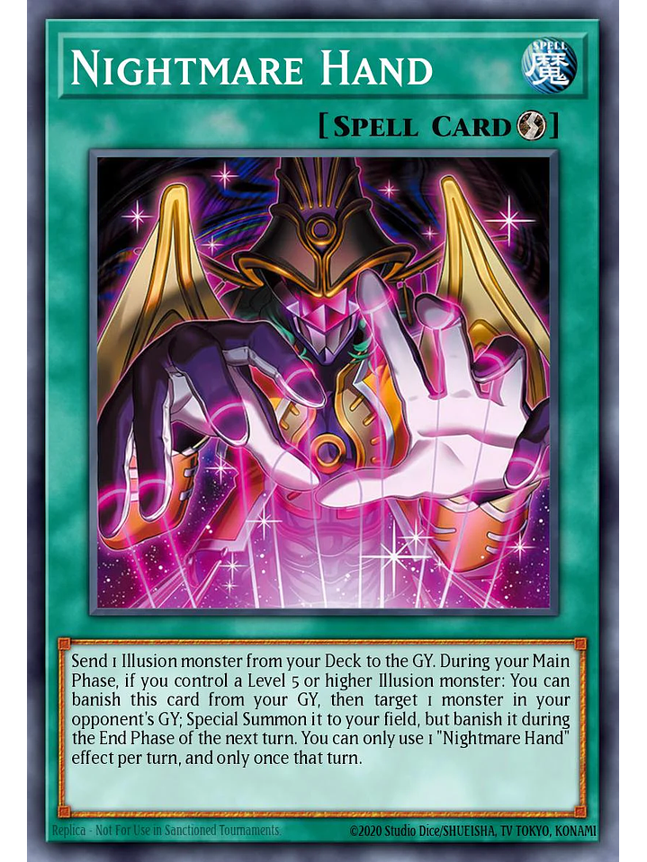 Nightmare Hands - BPRO-EN068 - Super Rare 1st Edition 1