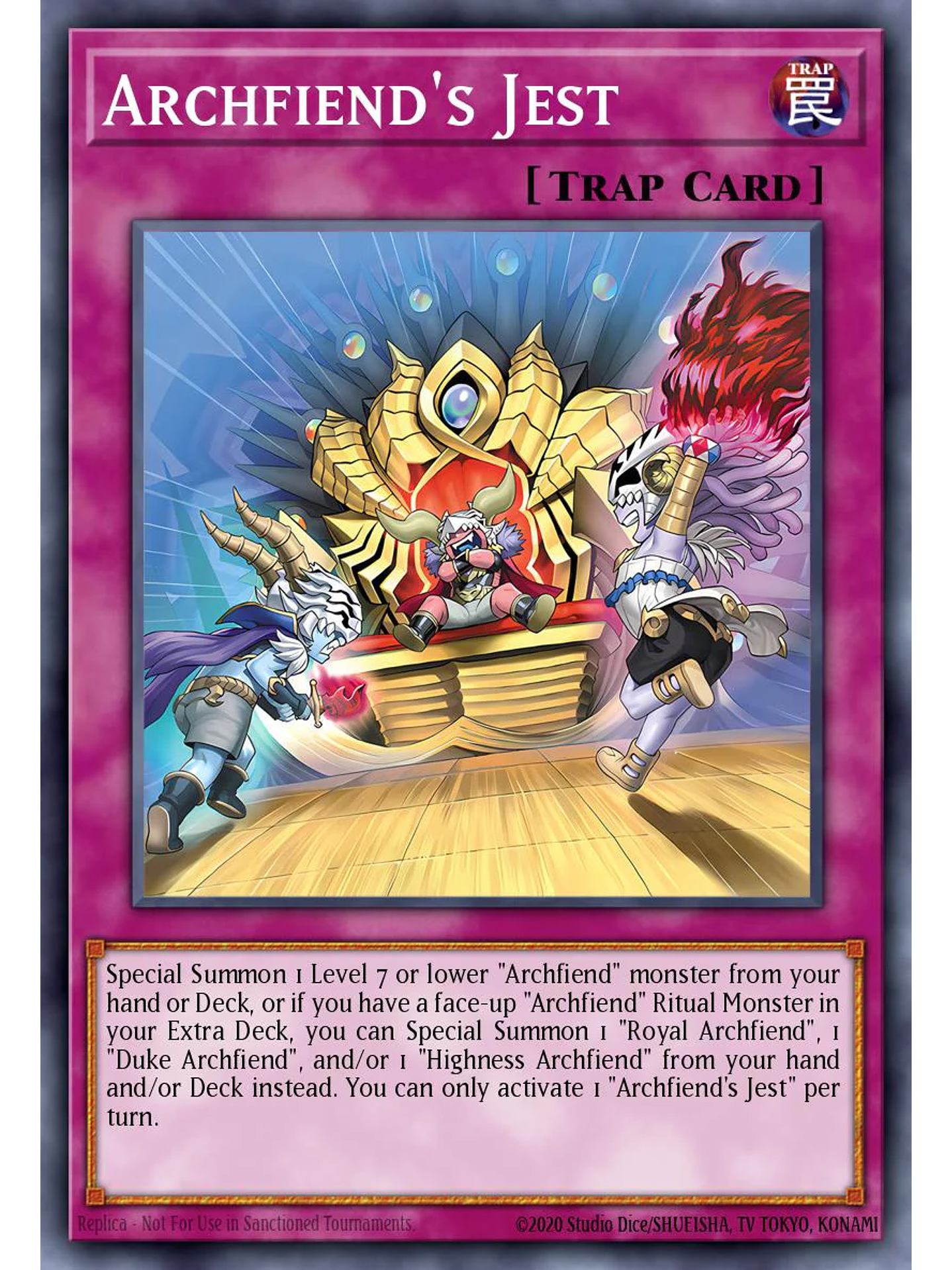 Archfiend Playtime - BPRO-EN073 - Common 1st Edition 1