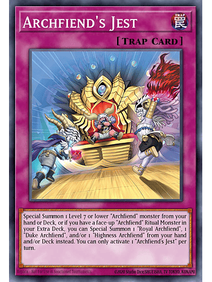 Archfiend Playtime - BPRO-EN073 - Common 1st Edition