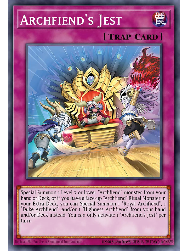 Archfiend Playtime - BPRO-EN073 - Common 1st Edition 1