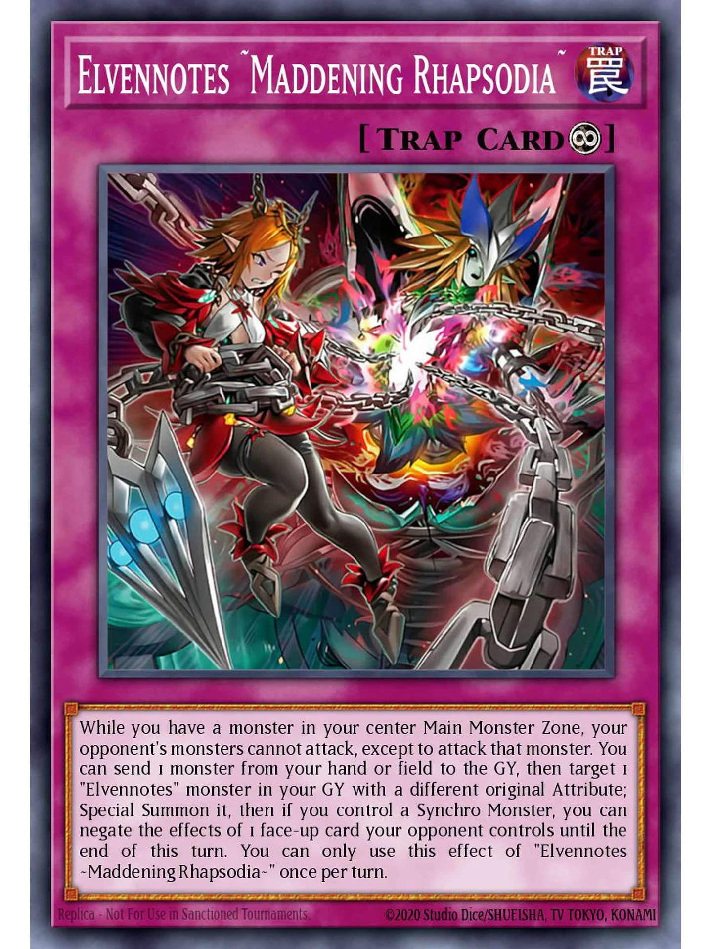 Elfnotes: Rhapsodia of Madness - BPRO-EN072 - Common 1st Edition 1