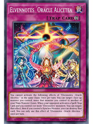 Elfnotes: Aristeia of Trust - BPRO-EN071 - Common 1st Edition