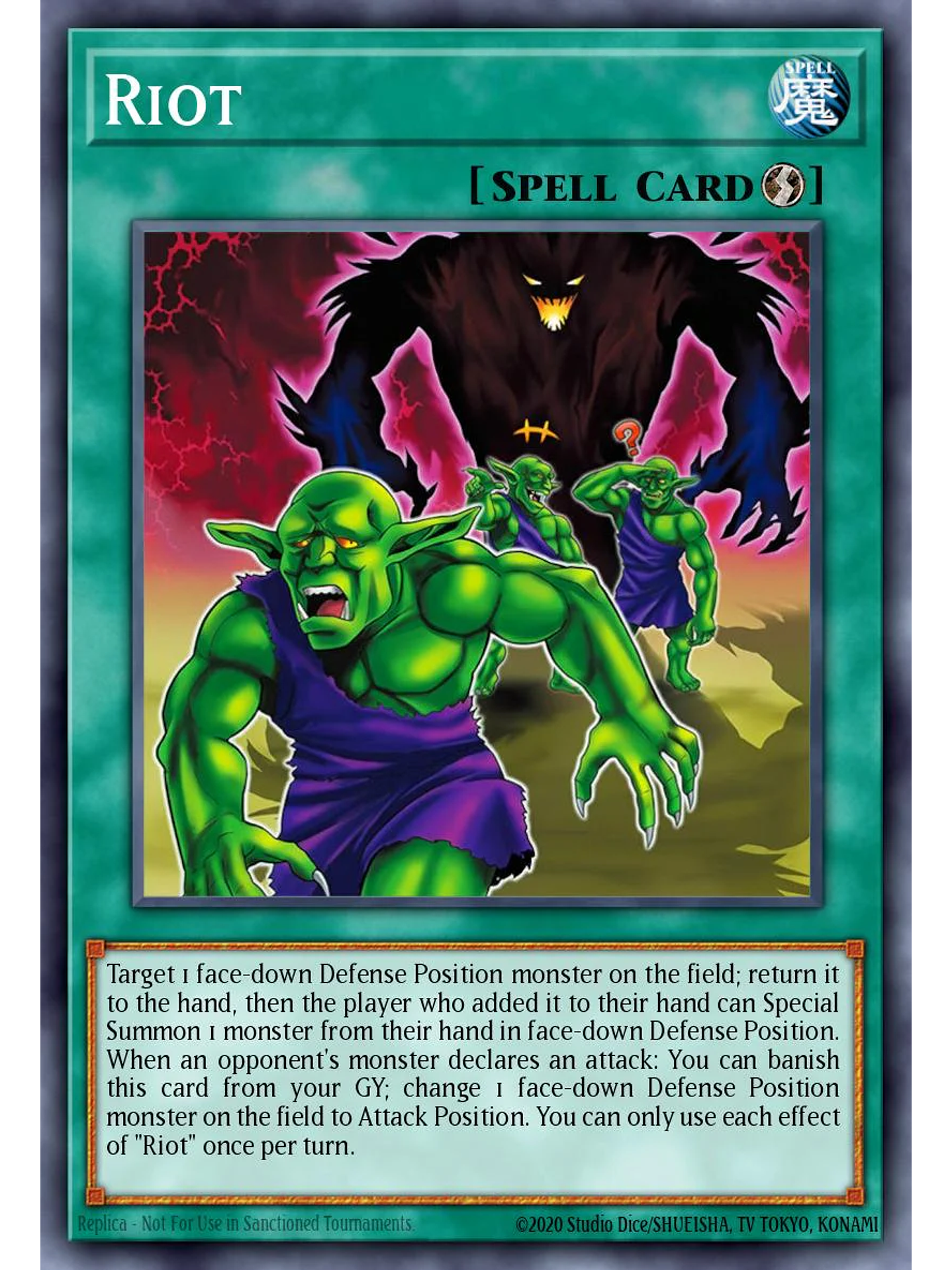 Riot's Reason - BPRO-EN069 - Common 1st Edition 1