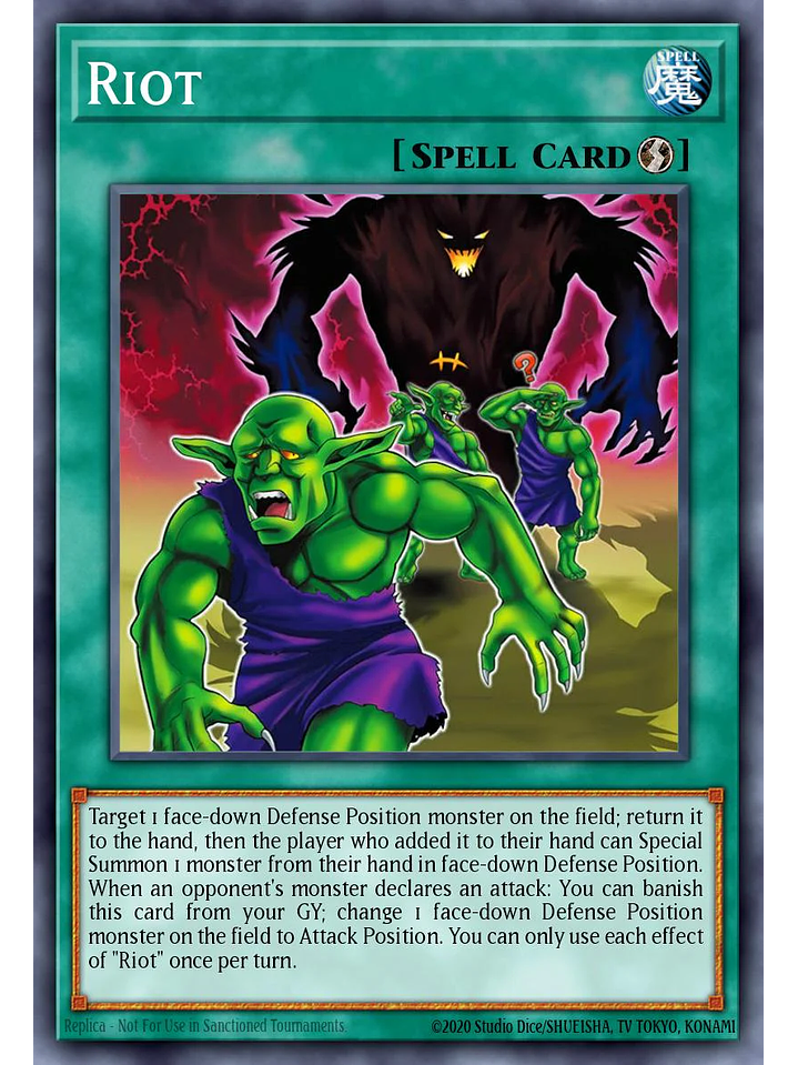 Riot's Reason - BPRO-EN069 - Common 1st Edition 1