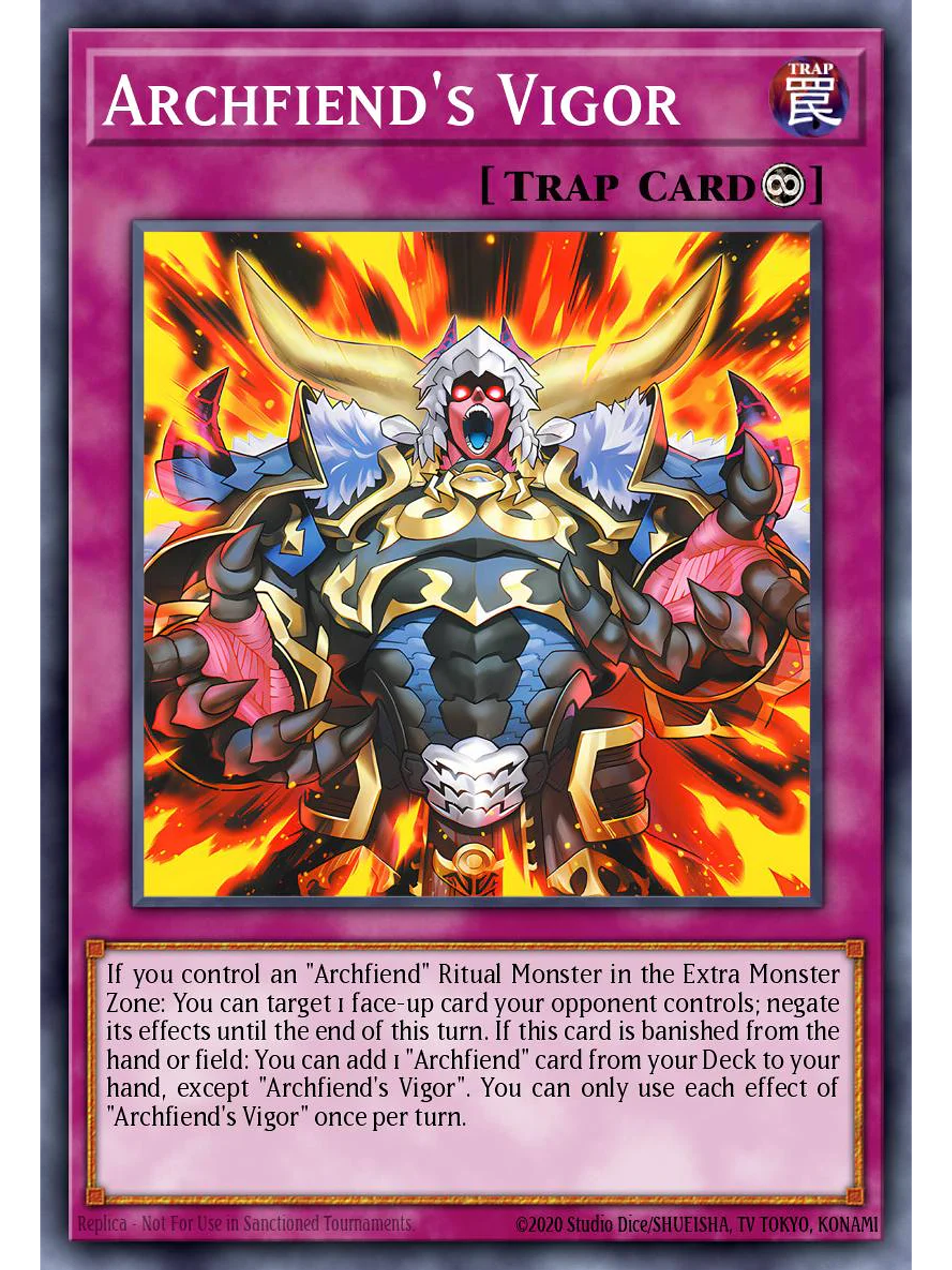 Archfiend's Fervor - BPRO-EN074 - Common 1st Edition 1