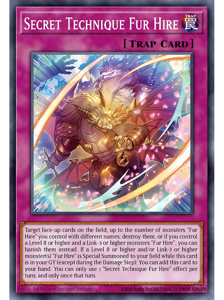 Future Techniques Fur Hire, Fur All Your Ultimate Moves - BPRO-EN075 - Common 1st Edition 1