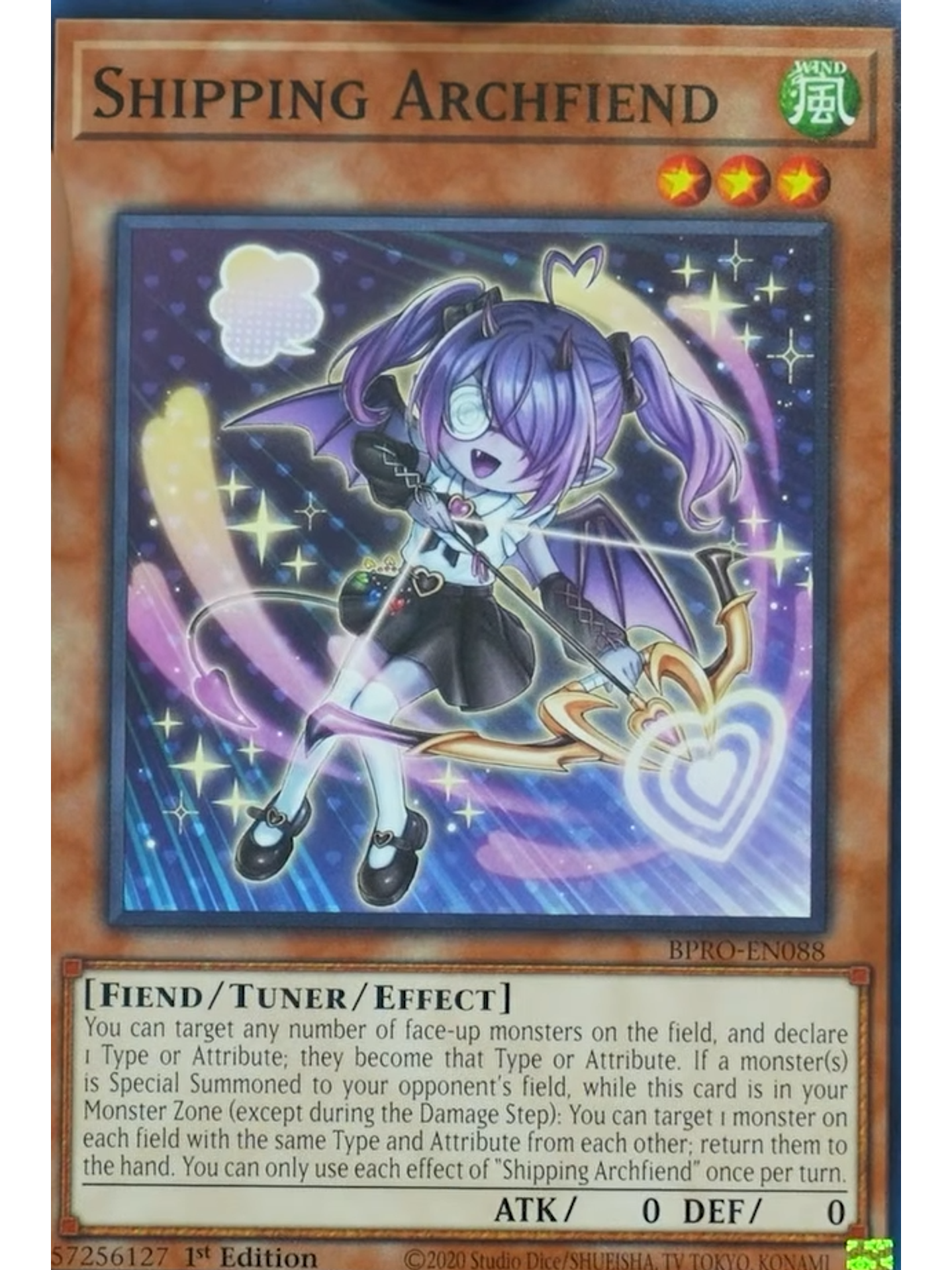 Shipping Archfiend - BPRO-EN088 - Common 1st Edition 1