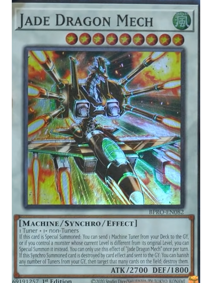 Jade Dragon Mech - BPRO-EN082 - Super Rare 1st Edition 1