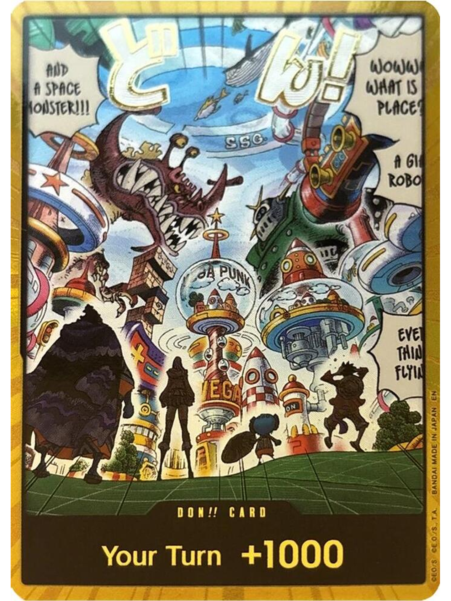 OP14 DON!! Card (Egghead) (Gold) 1