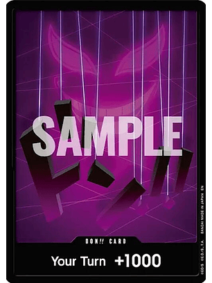 OP14 DON!! Card (Donquixote Doflamingo)