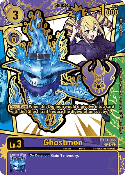 BT21-065 (Rare Pull) Ghostmon