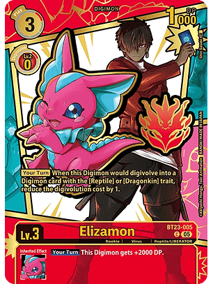 BT23-005 (Rare Pull) Elizamon