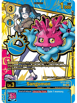 BT21-031 (Rare Pull) Sangomon