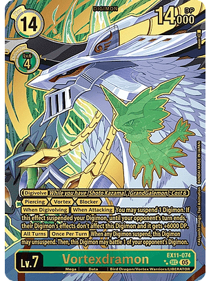 EX11-074 (Rare Pull) Vorterxdramon