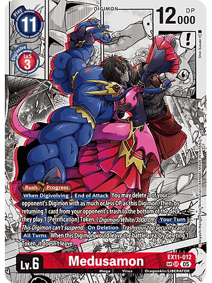EX11-012 (Special Rare) Medusamon