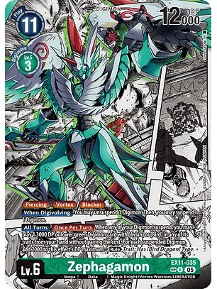 EX11-035 (Special Rare) Zephagamon