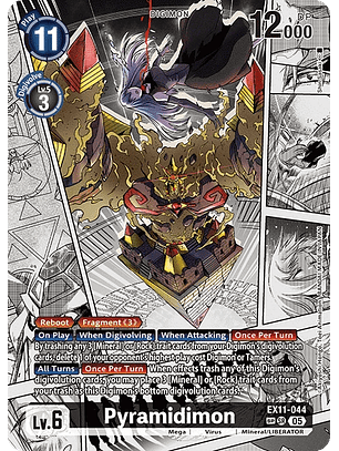 EX11-044 (Special Rare) Pyramidimon