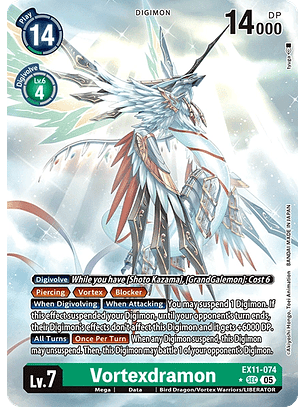 EX11-074 (Alternate Art) Vorterxdramon