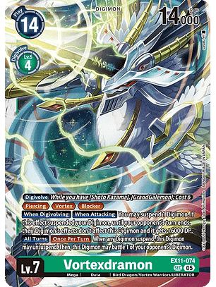 EX11-074 SeC Vorterxdramon