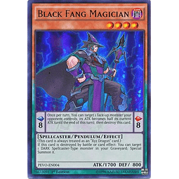 Black Fang Magician - PEVO-EN004 - Ultra Rare 1st Edition