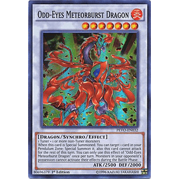Odd-Eyes Meteorburst Dragon - PEVO-EN032 - Super Rare 1st Edition