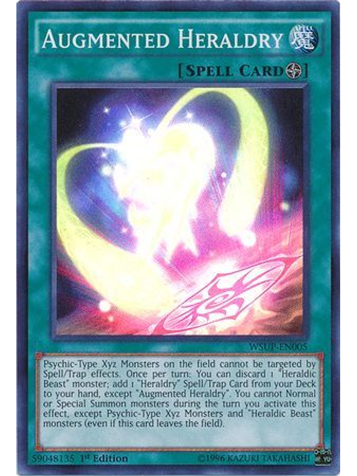 Augmented Heraldry - WSUP-EN005 - Super Rare 1st Edition 1