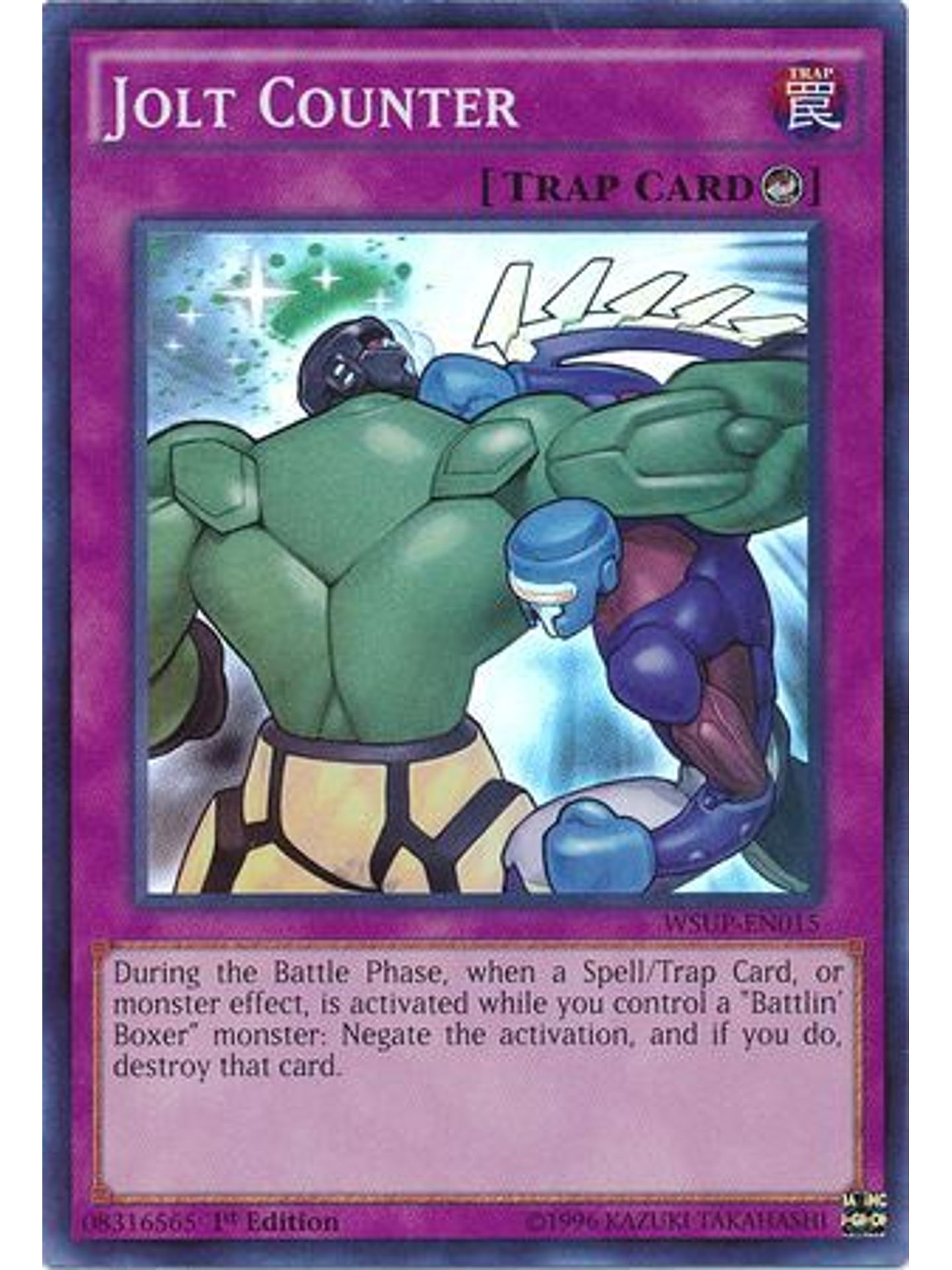 Jolt Counter - WSUP-EN015 - Super Rare 1st Edition 1