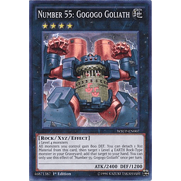 Number 55: Gogogo Goliath - WSUP-EN007 - Super Rare 1st Edition