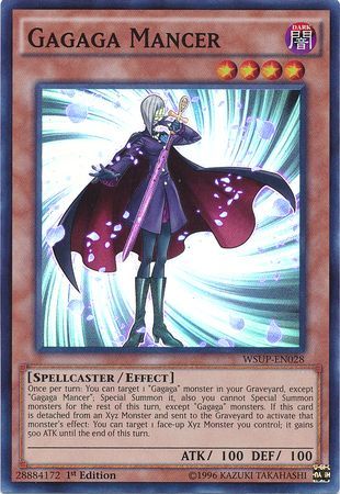 Gagaga Mancer - WSUP-EN028 - Super Rare 1st Edition