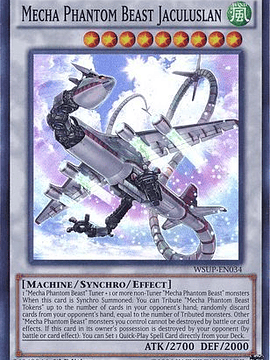 Mecha Phantom Beast Jaculuslan - WSUP-EN034 - Super Rare 1st Edition