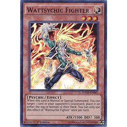 Wattsychic Fighter - WSUP-EN041 - Super Rare 1st Edition