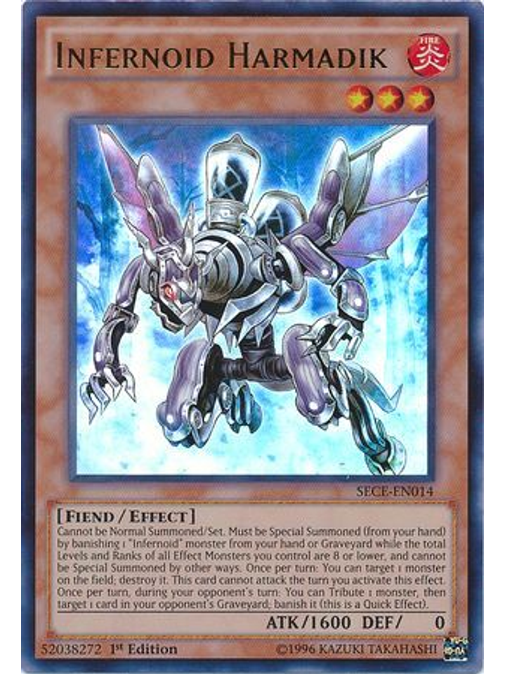 Infernoid Harmadik - SECE-EN014 - Ultra Rare 1st Edition 1