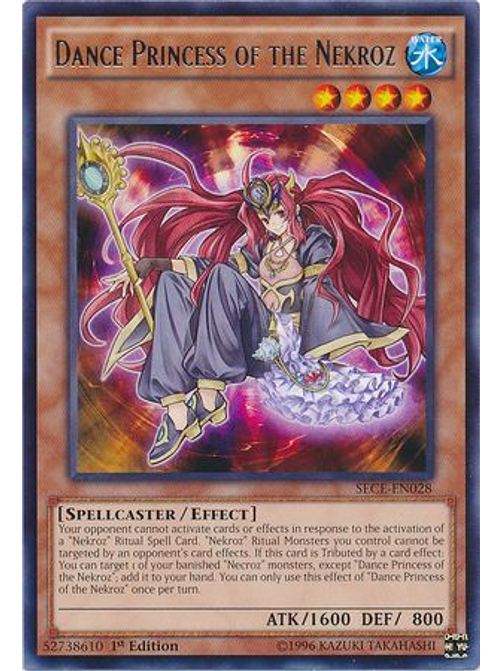 Dance Princess of the Nekroz - SECE-EN028 - Rare 1st Edition 1