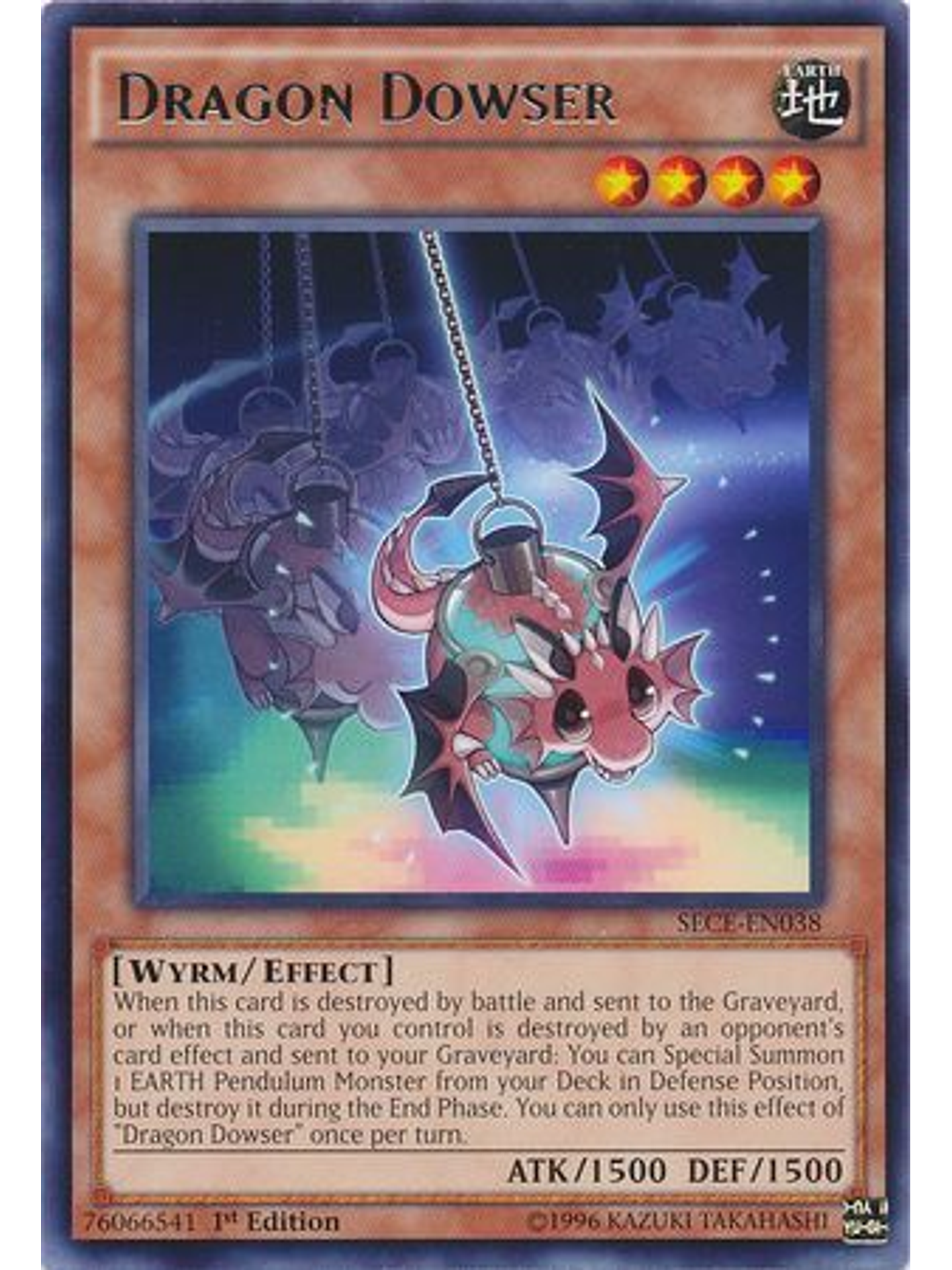 Dragon Dowser - SECE-EN038 - Rare 1st Edition 1