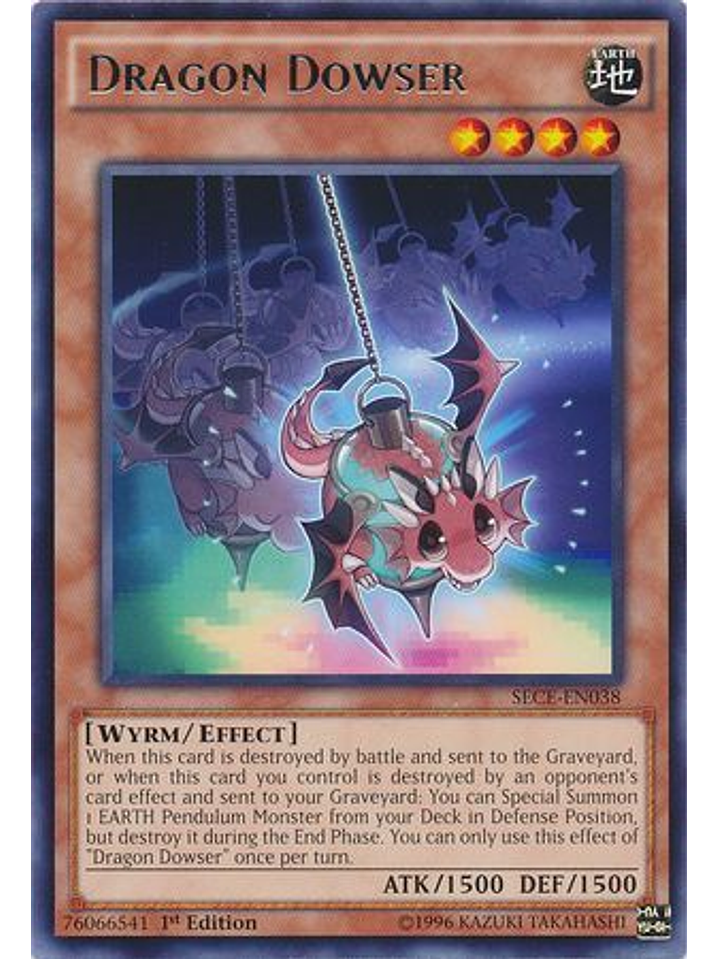 Dragon Dowser - SECE-EN038 - Rare 1st Edition 1