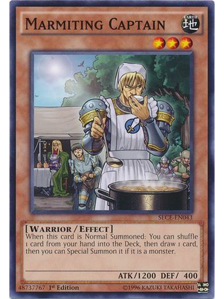 Marmiting Captain - SECE-EN043 - Common 1st Edition 1