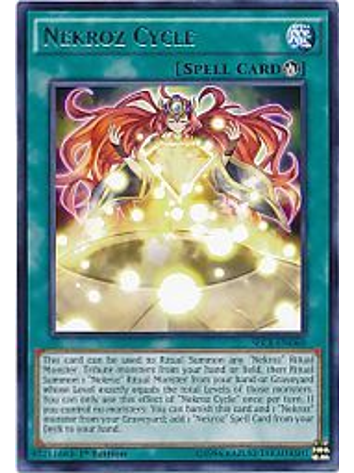 Nekroz Cycle - SECE-EN060 - Rare 1st Edition 1
